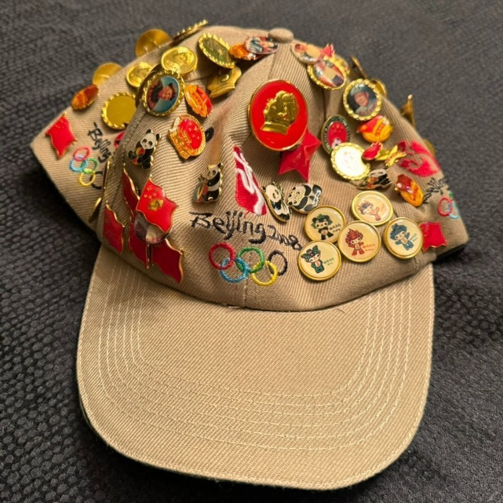 Beijing Olympic Hat Pins One World One Dream NWOT Rare Collectible